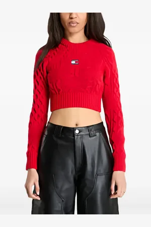 Tommy Hilfiger Kabelstickad tröja