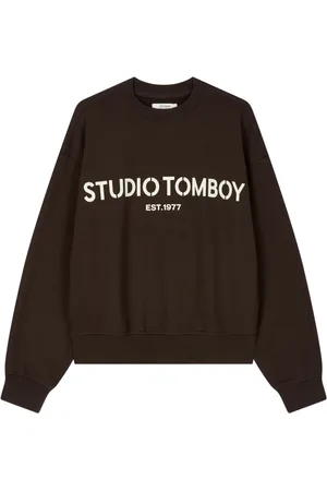 Studio Tomboy Sweatshirt med logotyp