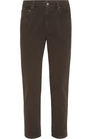 Brunello Cucinelli Byxor med raka ben