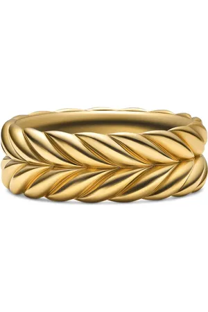 David Yurman Ring i 18K gult guld