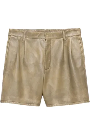 Prada Lädershorts