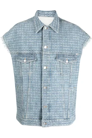Givenchy 4G mönstrad jeansväst