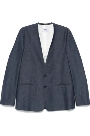 GRIFONI Blazer i chambray