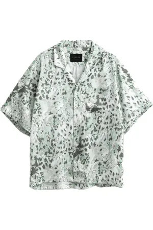 STAMPD Ocean leopardmönstrad skjorta
