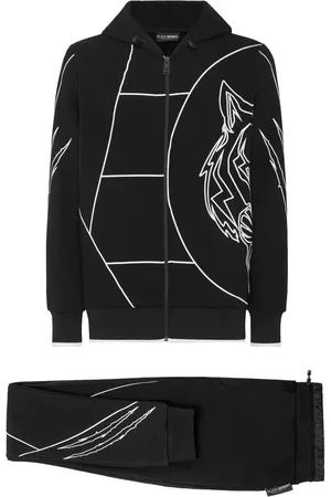 Philipp Plein Träningsställ med grafiskt tryck