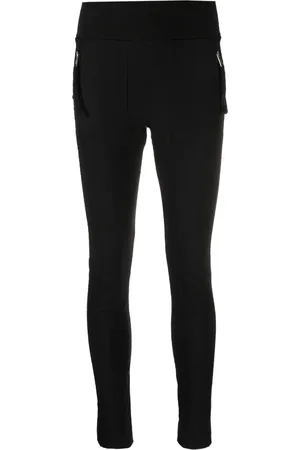 THOM KROM Leggings med hög midja och ficka med dragkedja