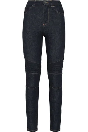 Philipp Plein Bikerjeans med smal passform