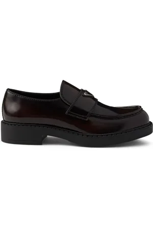 Prada Läderloafers