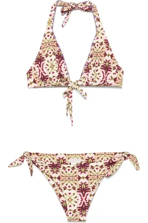 ANJUNA Bikini med abstrakt tryck