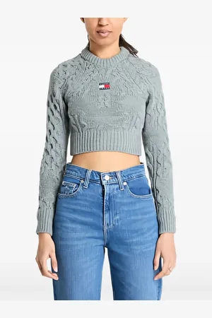 Tommy Hilfiger Kabelstickad tröja