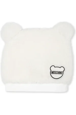 Moschino Mössa med logotypapplikation