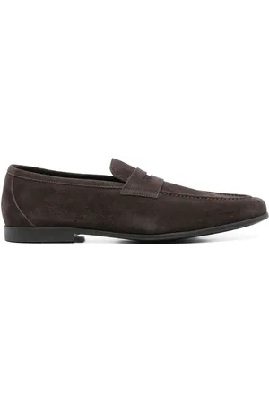 CANALI Loafers i mocka