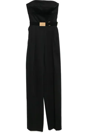 Elisabetta Franchi Jumpsuit med korsremmar