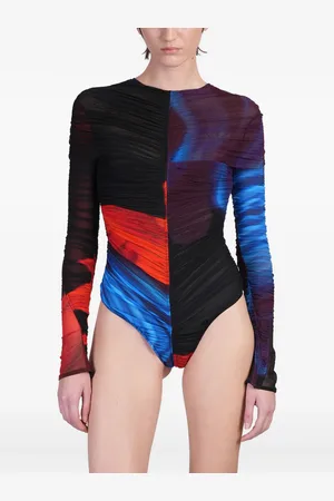 MUGLER Blommig body