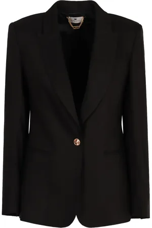Elisabetta Franchi Enkelknäppt blazer