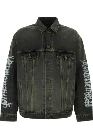Balenciaga Jeansjacka med logotyp
