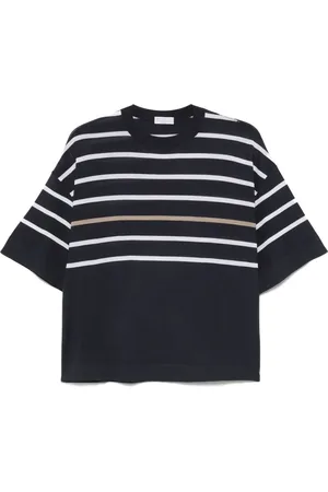 Brunello Cucinelli Striped T