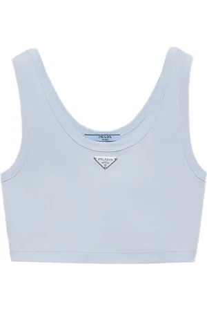 Prada Ribbstickat linne