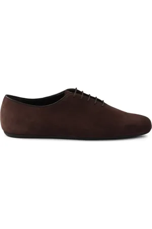 Prada Oxfordskor i mocka