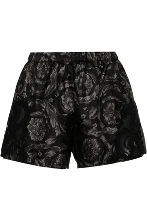VERSACE Badshorts med tryck
