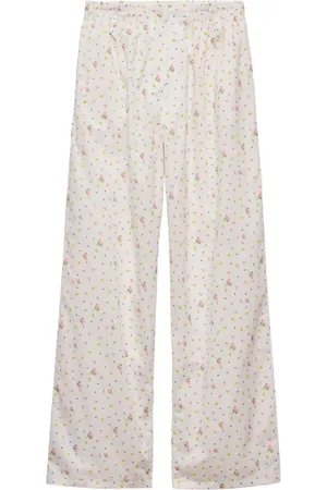 Prada Blommiga byxor