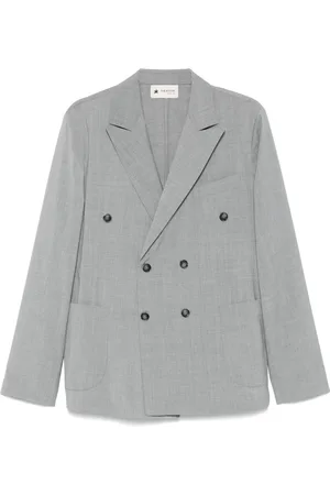 THE EDITOR Blazer med melerad effekt