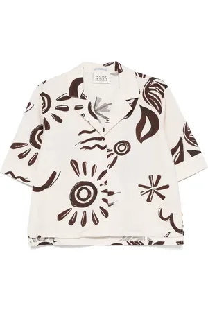Scotch&Soda Blommig skjorta