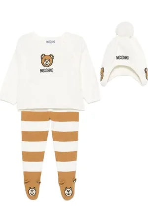 Moschino Byxor med nallebjörnsmotiv