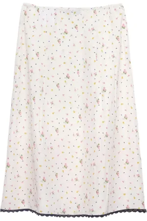 Prada Blommig kjol