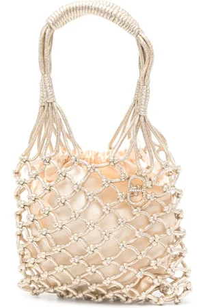 Twin-Set Liten totebag i lurex