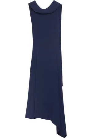 Prada Asymmetrisk miniklänning i satin