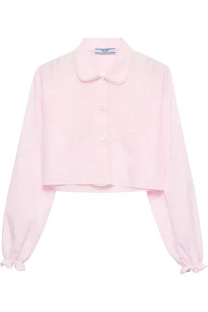 Prada Batiste skjorta med brodyr