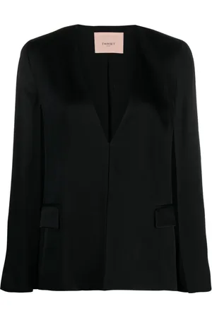 Twin-Set Blazer med graverad logotyp