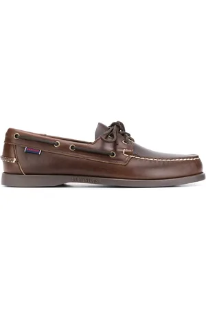 SEBAGO Seglarskor med kontrasterande stygn