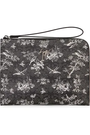 Giuseppe Zanotti Fabian blommig clutch