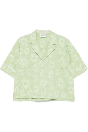 Scotch&Soda Skjorta med blomsterbrodyr