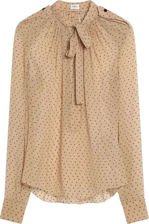 Saint Laurent CAMICIA prickig blus