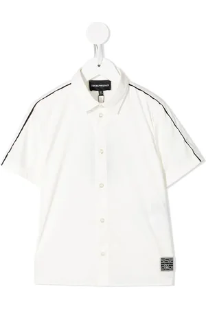 Emporio Armani Skjorta med rulåkant