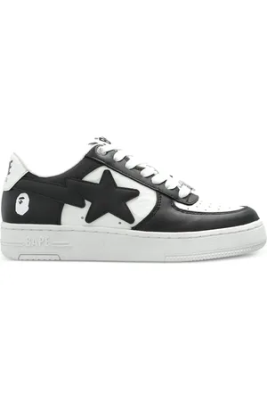 A Bathing Ape Stjärnprydda låga sneakers
