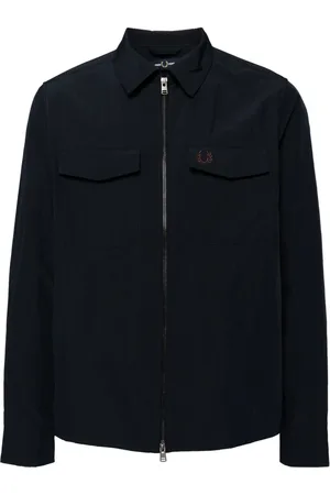 Fred Perry överskjorta med textur