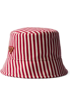 Prada Randig fiskehatt