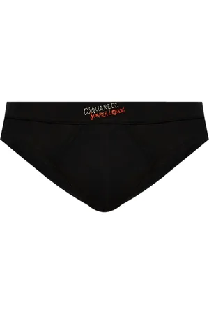 Dsquared2 Badbyxor med broderad logotyp