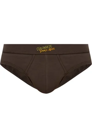 Dsquared2 Badbyxor med broderad logotyp
