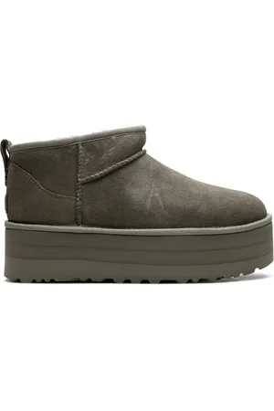 UGG Classic Ultra Mini Moss Green stövlar