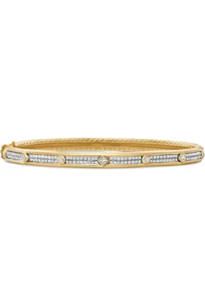David Yurman Modern Renaissance diamantarmband i 18K gult guld