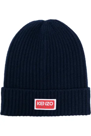 Kenzo Stickad mössa med logotypmärke