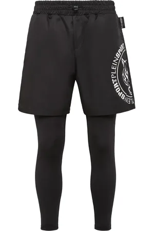 Philipp Plein Leggings med logotyp