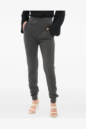 Saint Laurent Kashmirleggings med hög midja