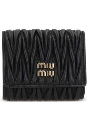 Miu Miu Plånbok med logotyp
