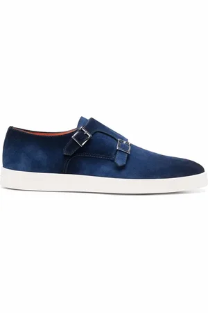santoni Atlantis munkskor med dubbla remmar